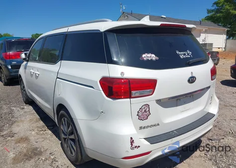 2015 Kia Sedona Sx из США, поврежденный, VIN KNDMC5C14F6066311
